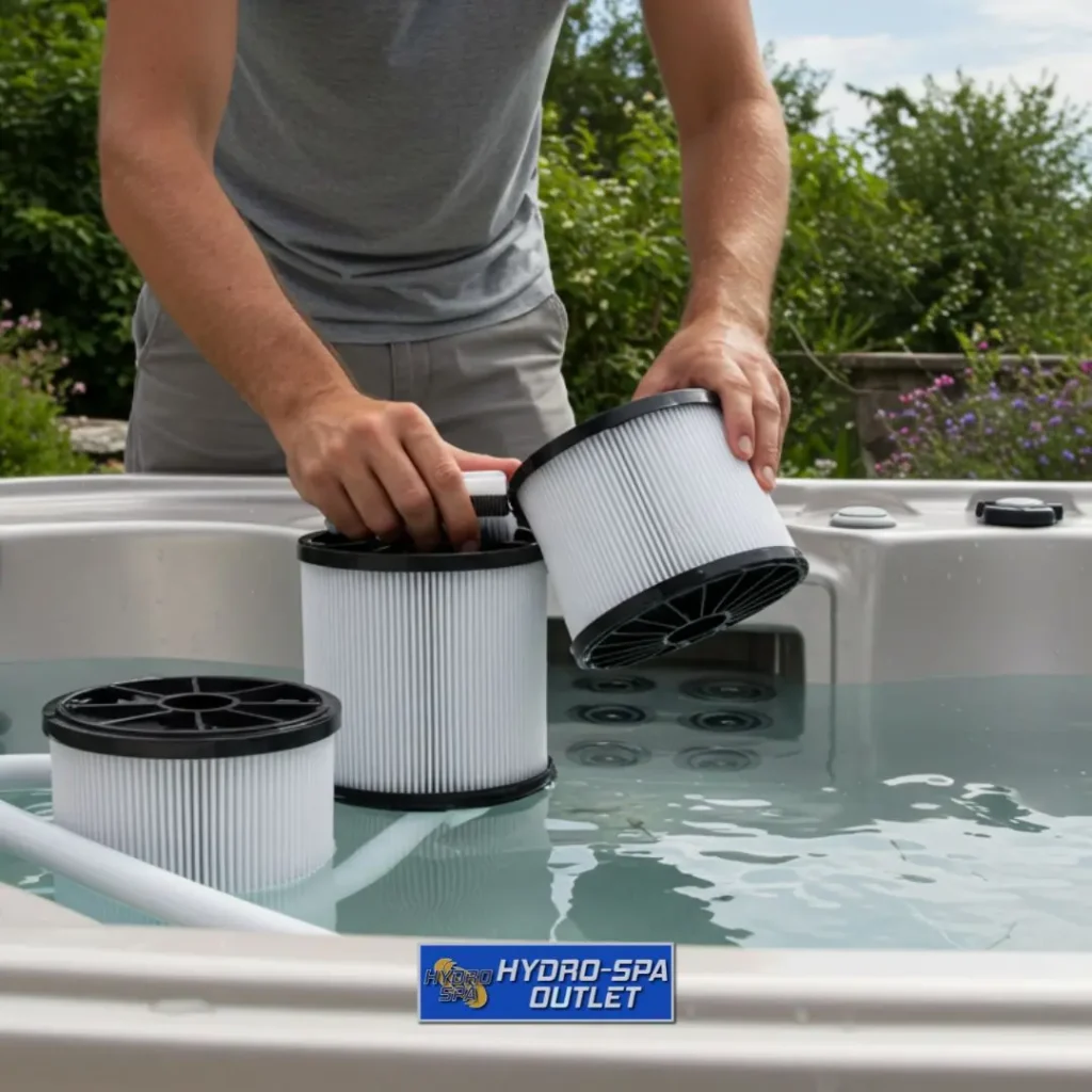 Hot tub maintenance