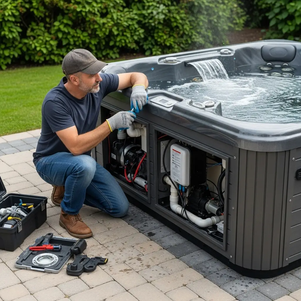 Hot tub repair